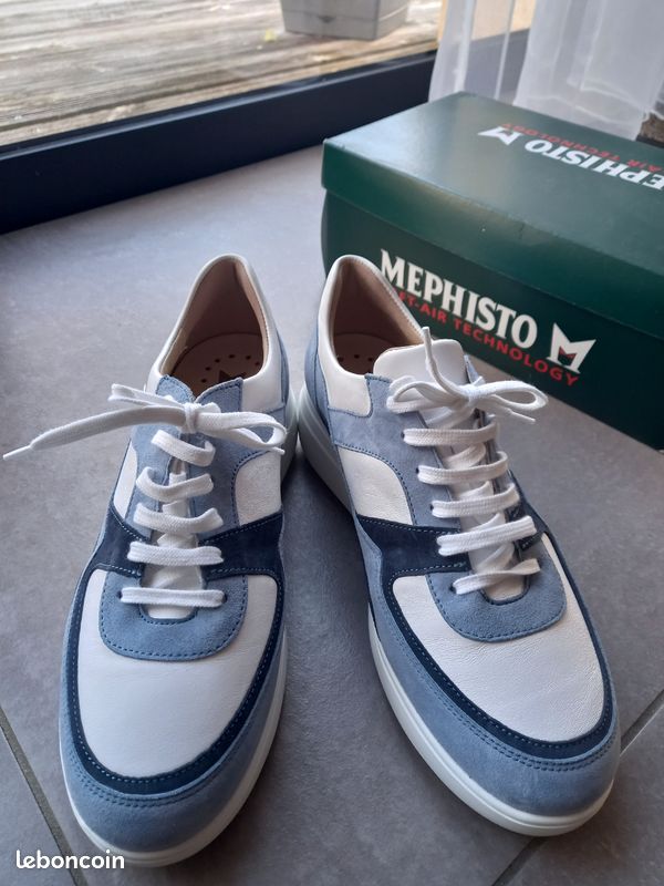 Chaussures Mephisto bleues Chaussures