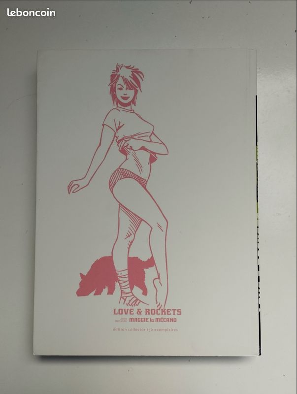 Livre Love & Rockets maggie la mécano édition collector limité à 150 exemplaires en très bon état (image 3)