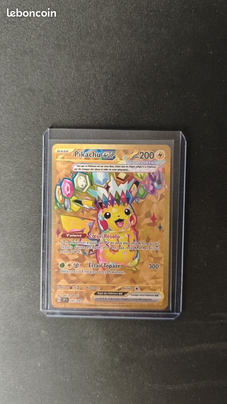 Pickachu 247/191 tincelle dferlantes - Collection