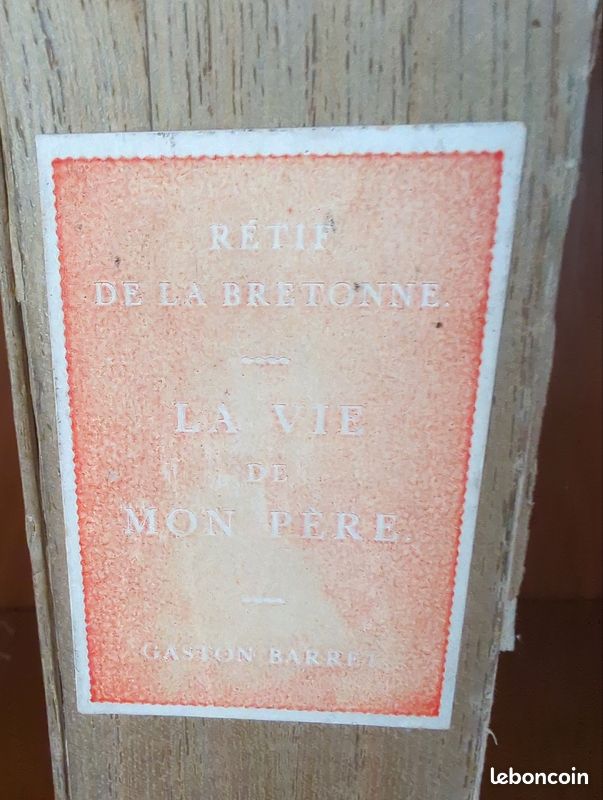 La vie de mon père - Rétif de la Bretonne / 1961 (image 3)