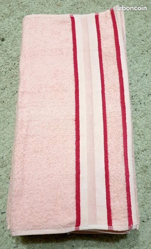 Lot de 6 serviettes 100% coton - Neuves (image 9)