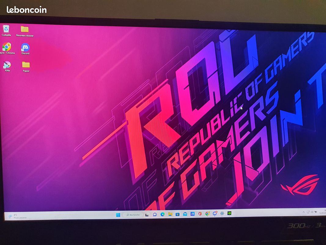 Ordinateur Gaming portable : ASUS ROG STRIX SCAR 17 (image 1)