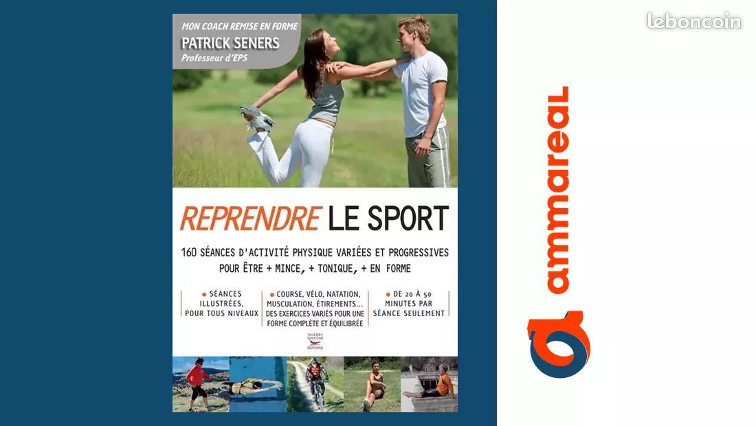 Reprendre le sport. 160 séances d'activité physique variées et progressives pour être + mince... (image 1)