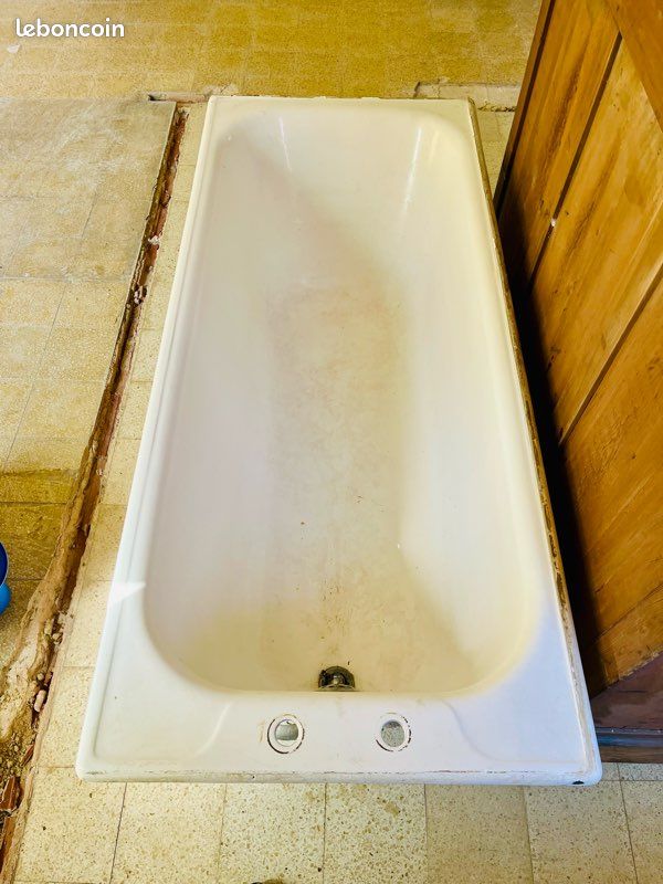 Baignoire vintage en fonte (image 3)