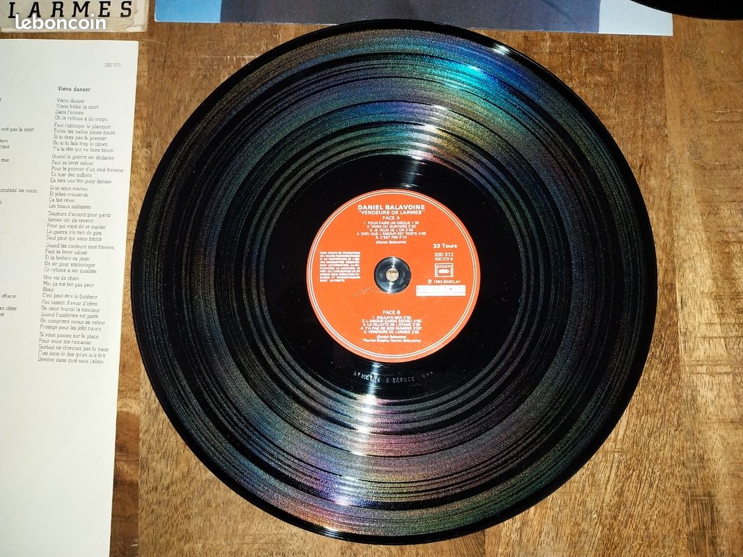 Double Album 33t et Maxi 45t de D Balavoine" (image 6)