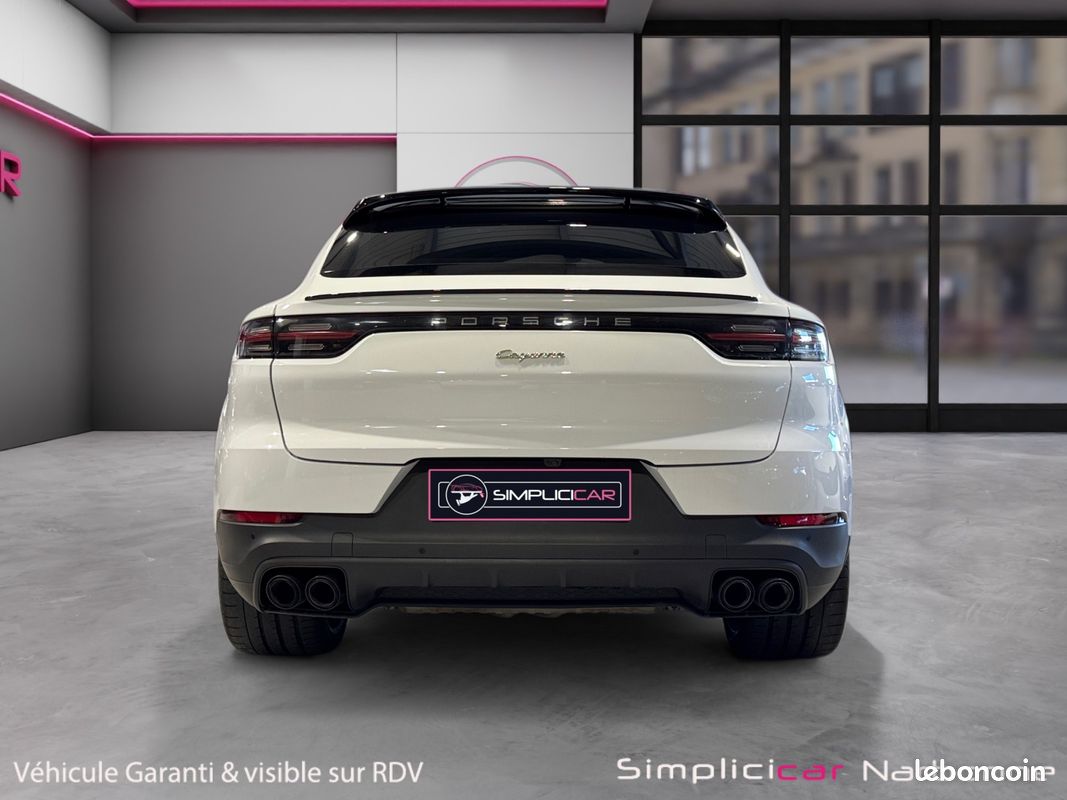 PORSCHE CAYENNE E-Hybrid 3.0 V6 462 ch Tiptronic BVA Platinum Edition Garantie 12 Mois Toit pano Pack Chrono Caméra 360 (image 8)
