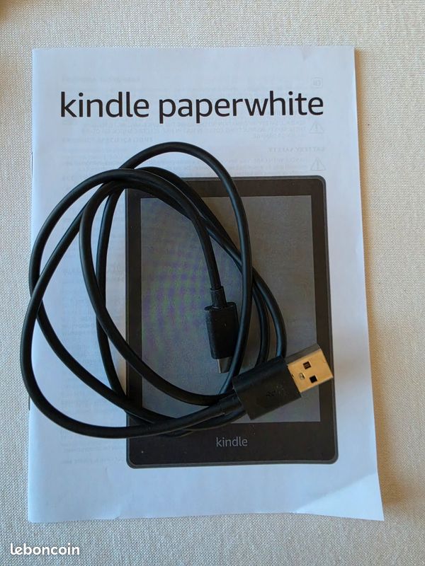 Liseuse Amazon Kindle paperwhite 12e génération 16GO Noir (image 5)
