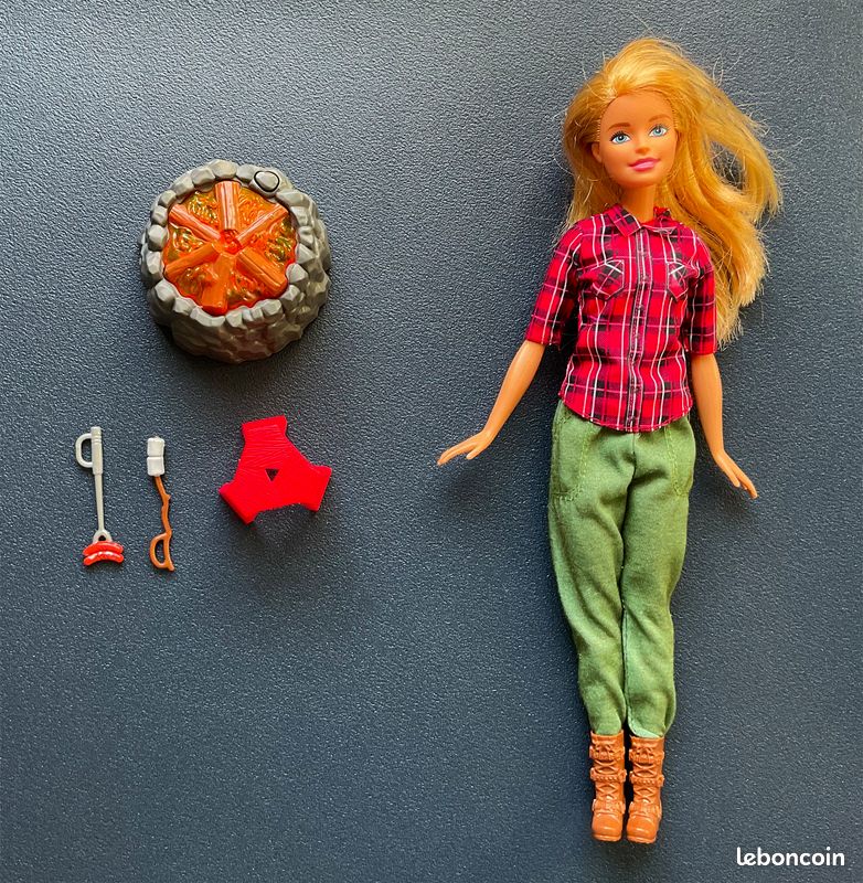 Barbie et les joies du Camping + Nombreux Accessoires - Collector 2015 (image 1)