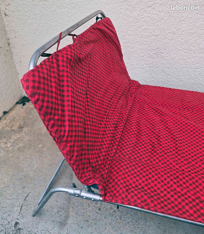 2 Lits pliants de camping ou dépannage (image 3)