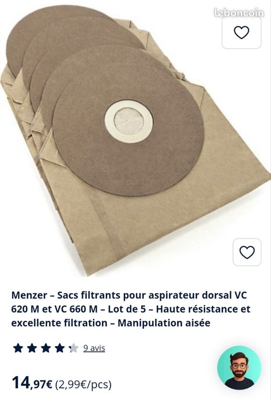Aspirateur dorsal (image 2)