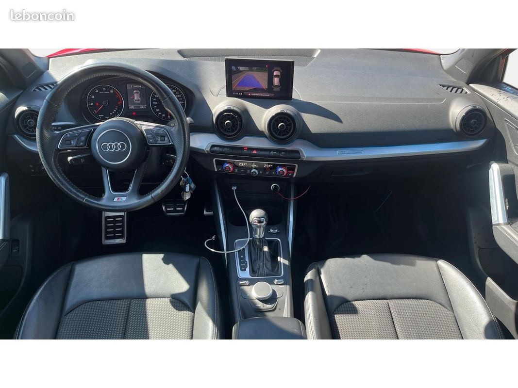 AUDI Q2 1.4 TFSI ESSENCE 150 BVA S Line - CAMERA DE RECUL / SIEGES CHAUFFANTS / BLUETOOTH (image 11)