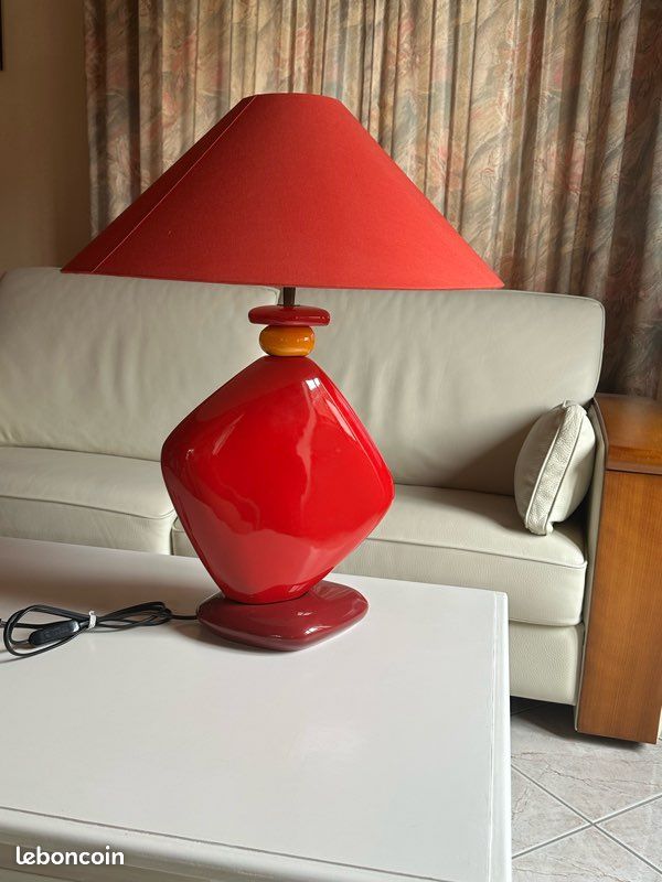 A Pair of Pebble Lamp by François Châtin France 1990s For Sale at
