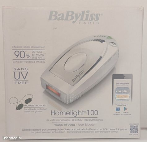 Babyliss Epilateur lumière pulsée Électroménager