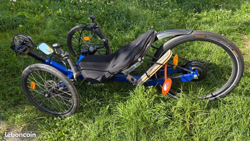Recumbent Trike CouchÃ© Occasion Handicap Velo CouchÃ© Trois Roues