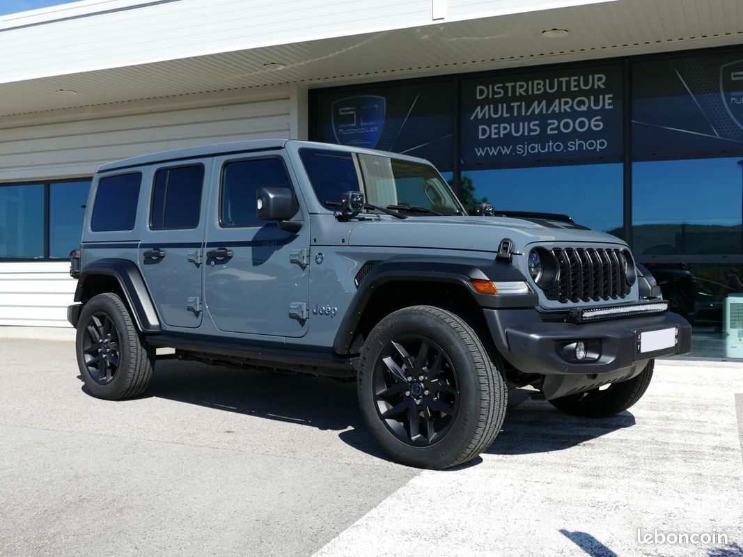JEEP WRANGLER 2.0i T 4xe - 380 - BVA 4x4 2018 Unlimited Sahara 1941 PHASE 2 (image 1)
