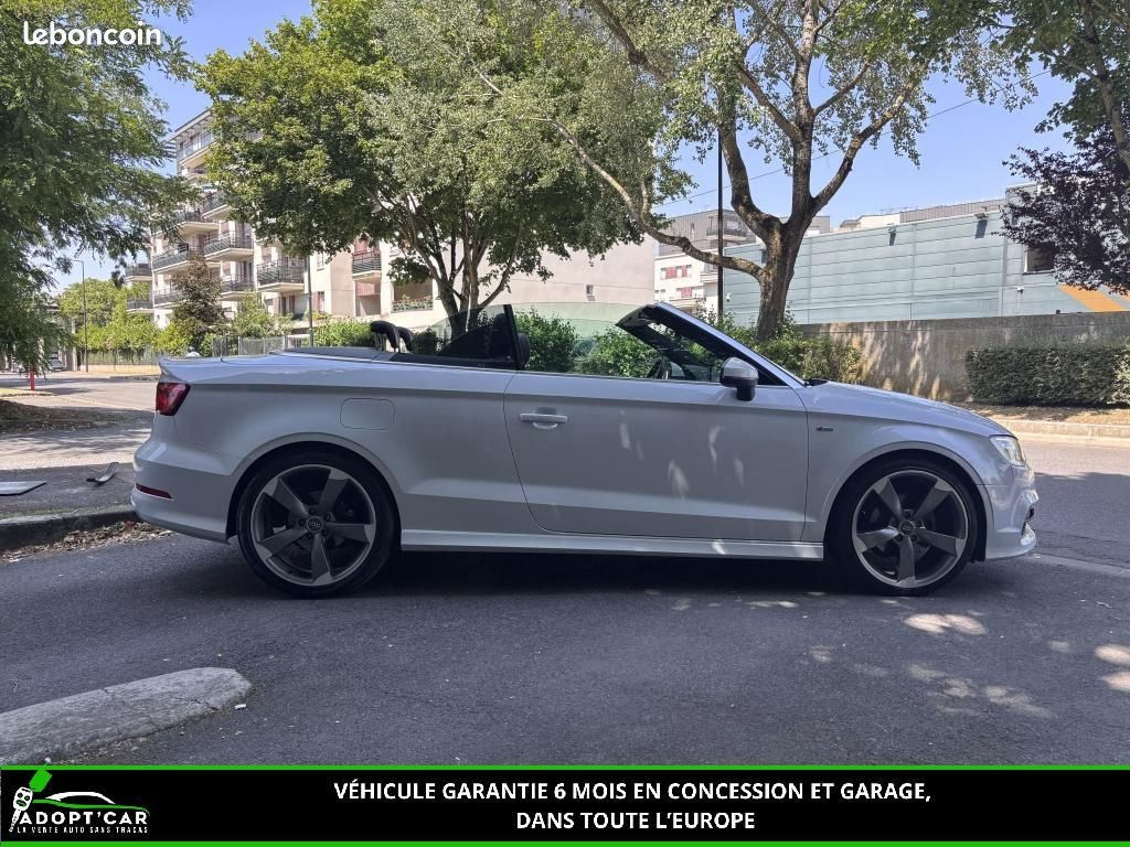 AUDI A3 Cabriolet 2.0 TDI - 150 - BV S-Tronic 8V CABRIOLET S Line (image 4)