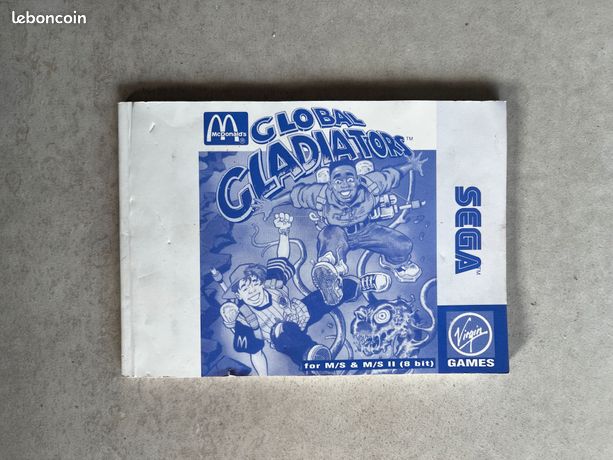 Global Gladiators SEGA Megadrive - PAL - Complet Boîte + Notice - Bon état