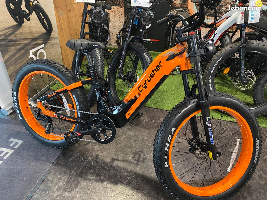 Fat Tire Vtt Ã©électrique Cyrusher Xf900 Trax Velo Cyrusher Fat