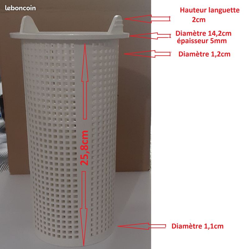 Panier préfiltre Desjoyaux JD-Master Filt (image 3)