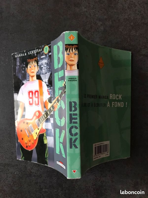 Manga Beck tome 1 et tome 2 disponible (image 1)