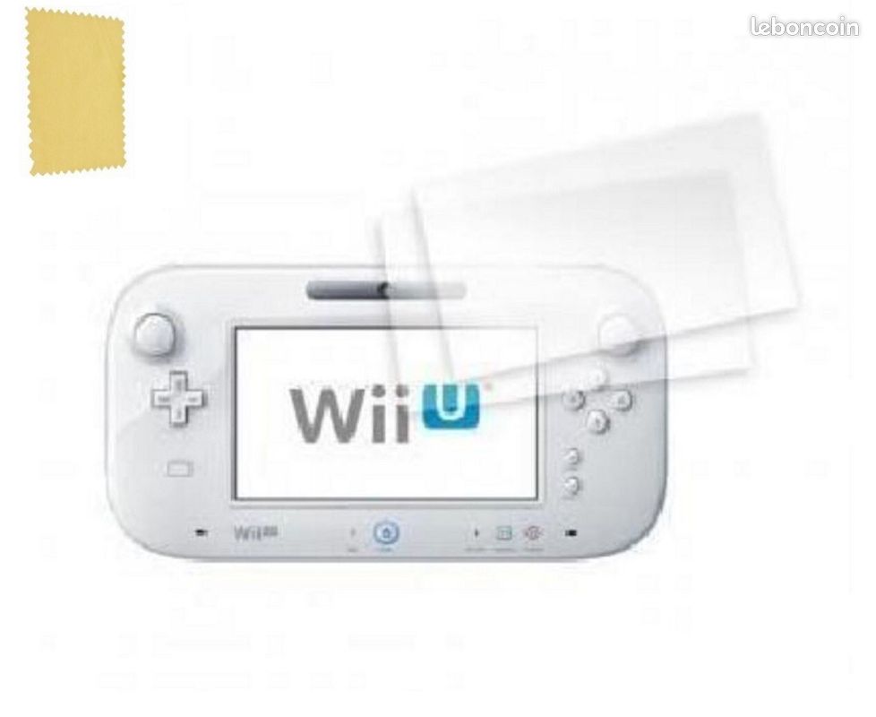 Kit 5 en 1 pour Nintendo Wii U : Chargeur secteur, Stylet, Film de protection écran, Chargeur Usb 3 mètres , Etui silicone Bleu - Straße Game ® (image 10)