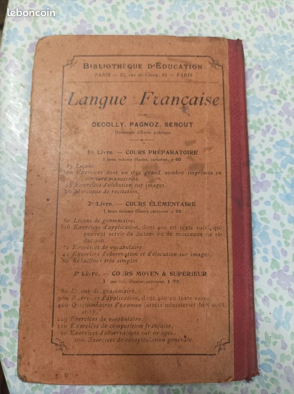 Manuel et livres anciens année 1894 (image 3)