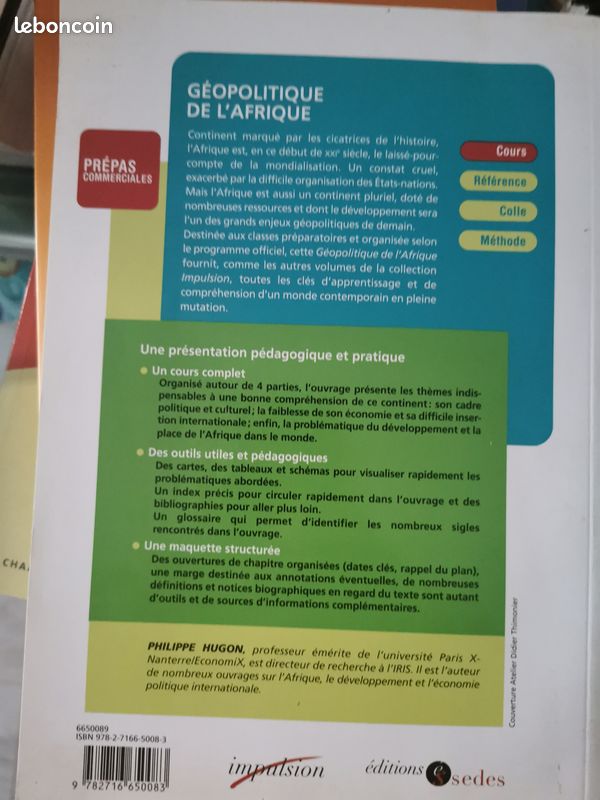 Geopolitique de l'Afrique de Philippe Hugon (image 2)