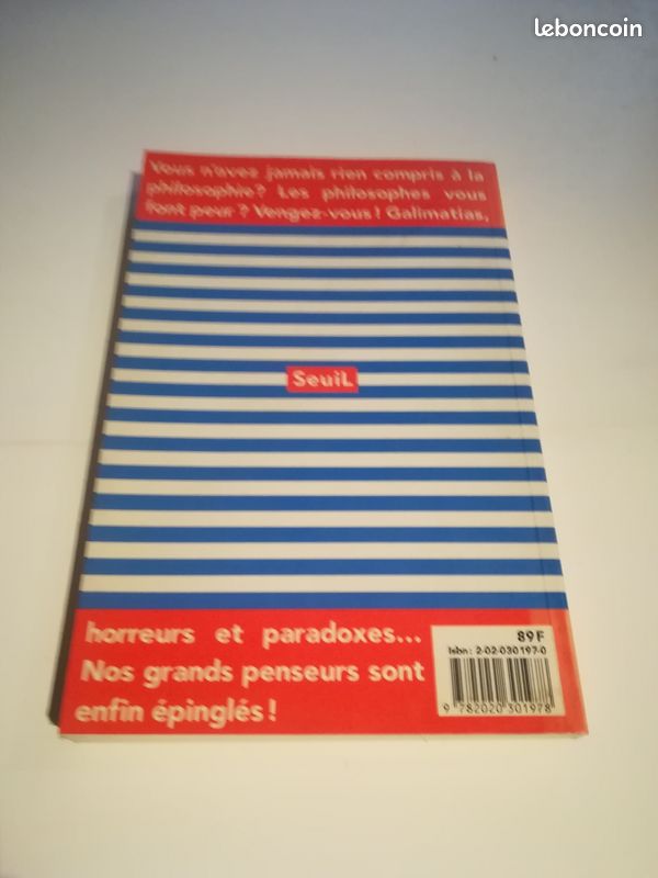 Livre - Le Betisier des Philosophes (image 2)