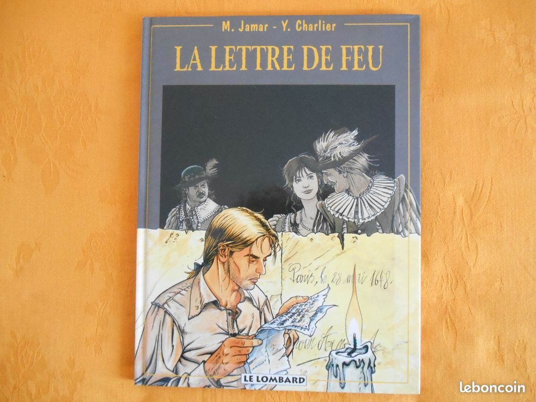 BD 1993 La Lettre de Feu - M.Jamar - Y.Charlier - (image 1)