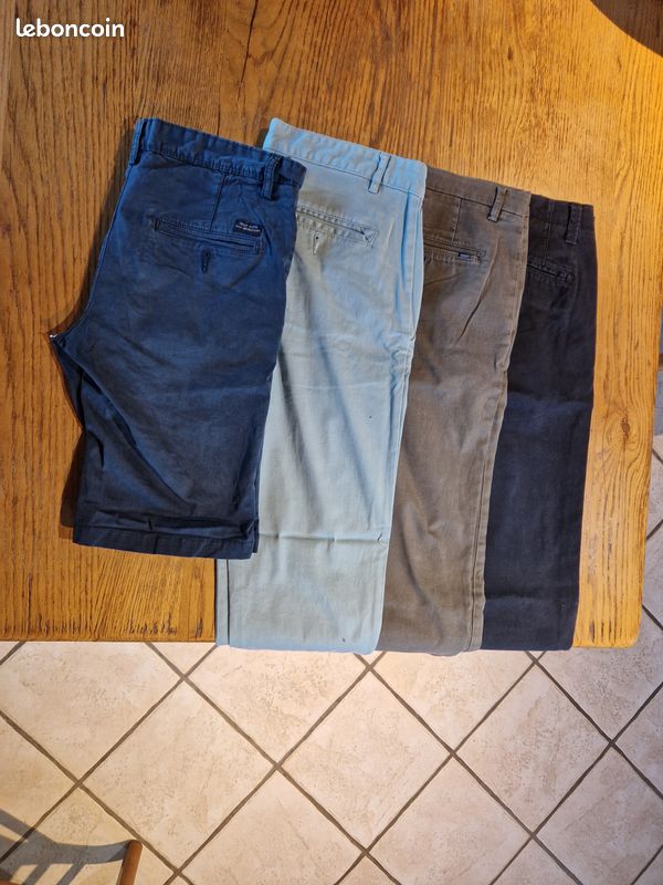 Pantalon/ short chino homme (image 1)