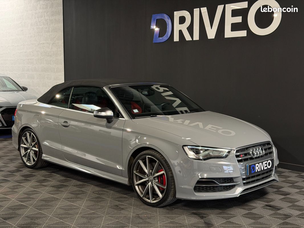 AUDI S3 CABRIOLET 2.0 TFSI 300cv QUATTRO S-Tronic 6 / BO / GRIS NARDO / CARPLAY / ENTRETIEN COMPLET (image 11)