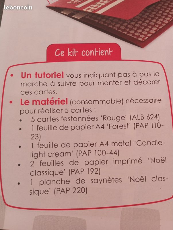 Kit cartes express noël (image 2)