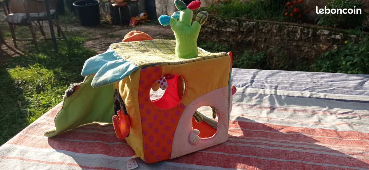 Cube activité tissu de marque ébulobo (image 3)