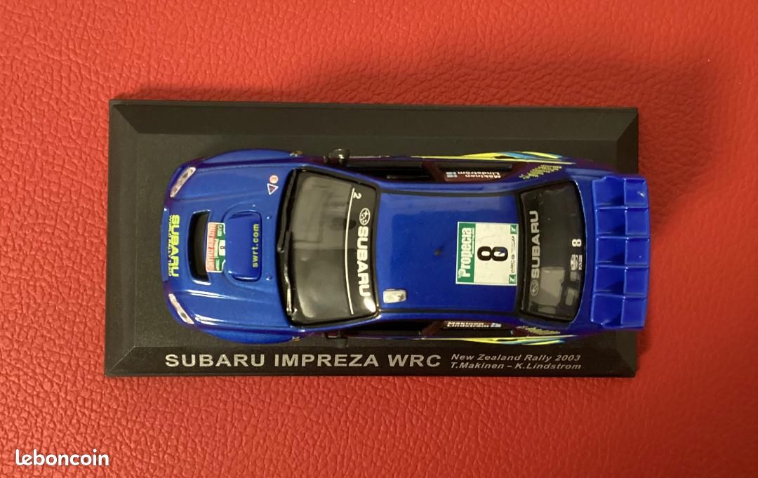 Coffret 3 Subaru Impreza STI Prodrive WRC 1/43 - Solberg & Makinen - Édition Limitée 1500 - IXO