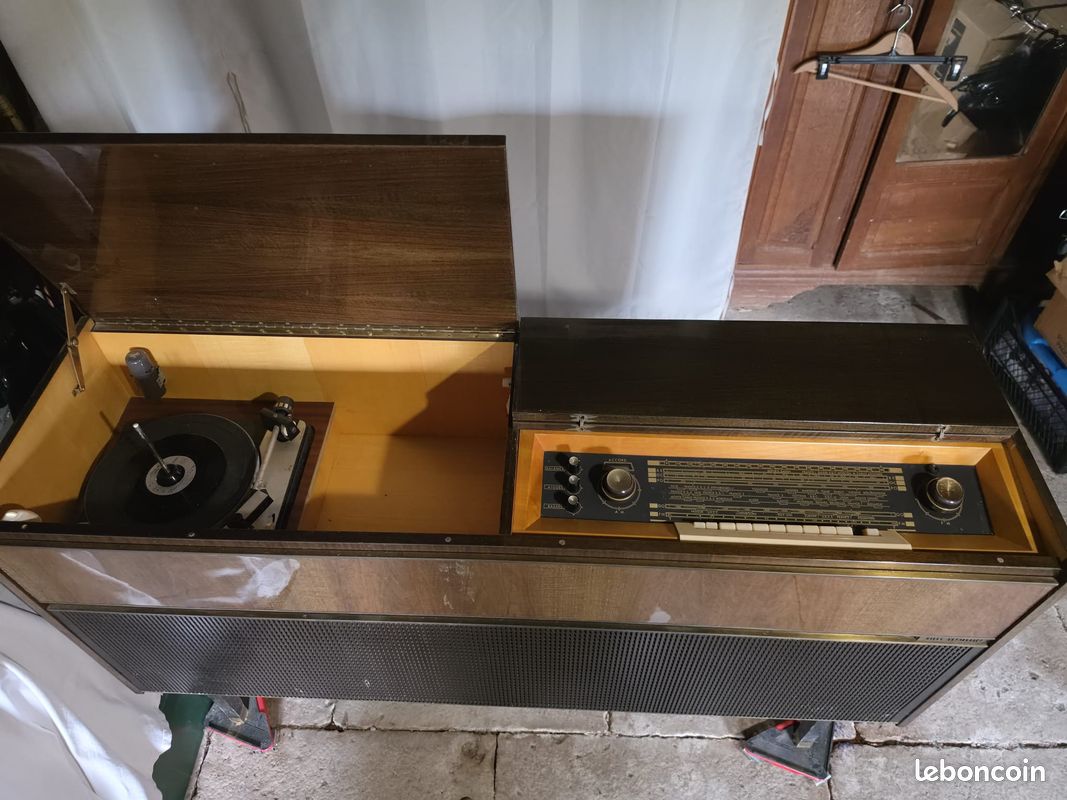 Meuble Hifi 1970 Phillips (image 6)