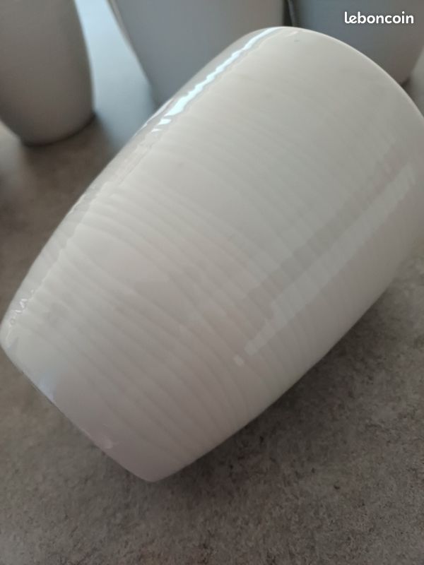 8 Mugs blancs Geneviève Lethu (image 4)