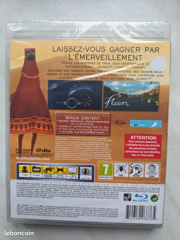 Journey édition collector ps3 neuf sous blister (image 2)