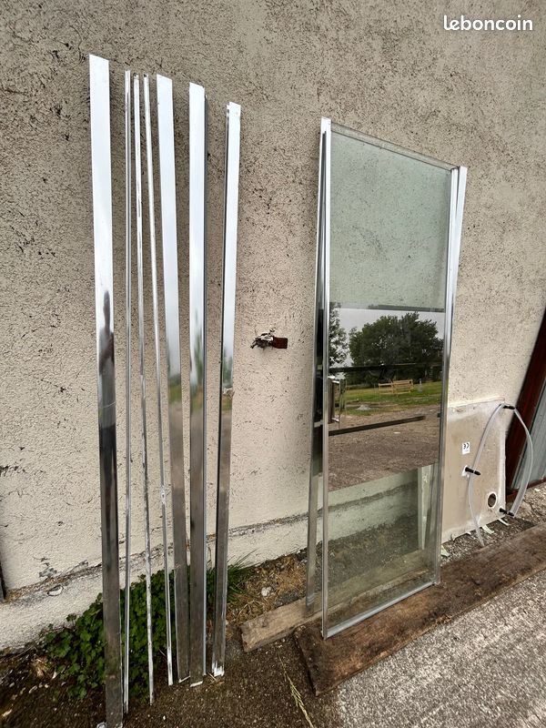 Douche 80x80 (Paroi verre, porte et bac) (image 9)