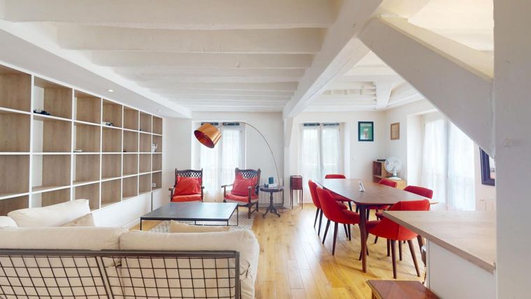 Appartement a louer paris-1er-arrondissement - 3 pièce(s) - 60 m2 - Surfyn
