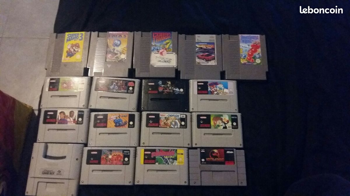 Jeux de snes ,nes,n64 castlevania, mario... (image 3)