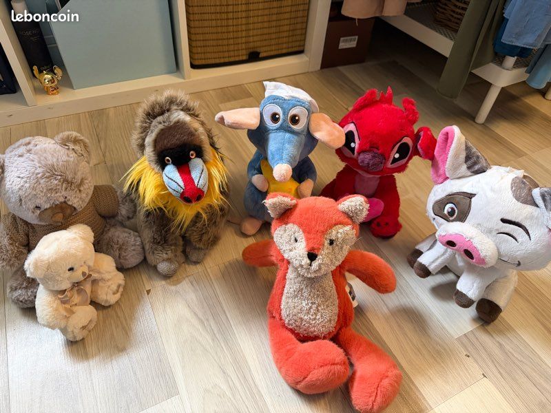 Lot de 7 nounours (image 1)