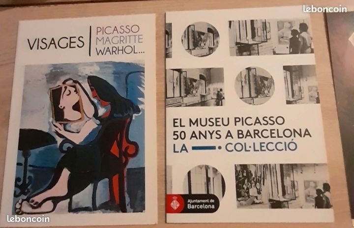 Lot numéro 2 Pablo Picasso 5 cartons invitation exposition (image 4)