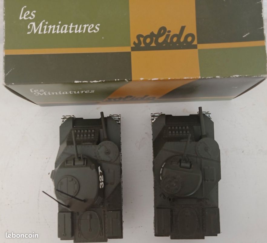 Solido 6071 Général Grant 1:43 – Modèle De Collection état Parfait Avec Boîte (France)