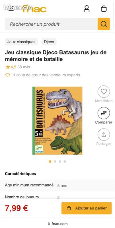 Lot de 4 jeux (DJECO et Oxybul) (image 16)