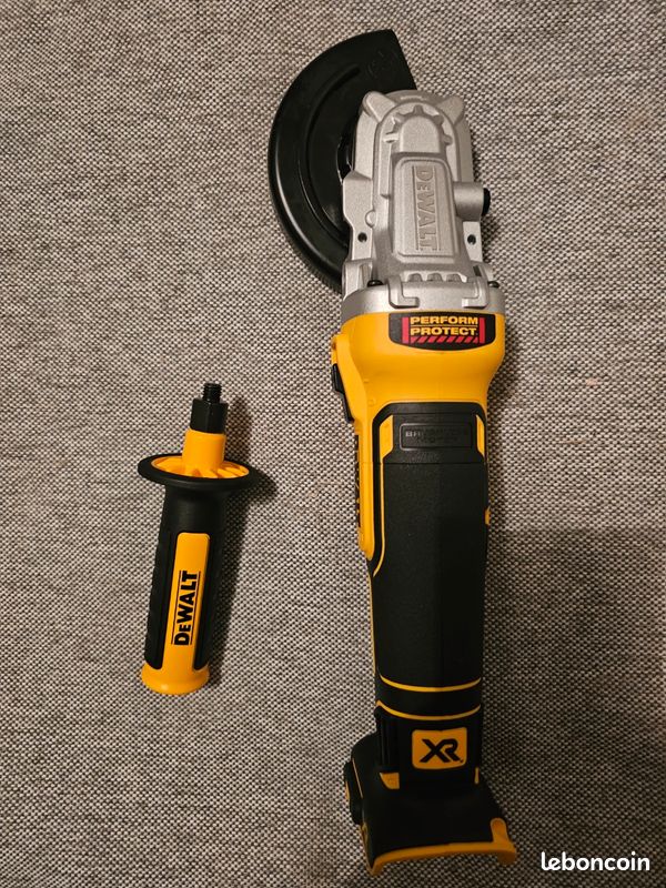 Meuleuse tête plate DeWALT DCG405F 18V XR - NEUVE (Machine nue) (image 1)