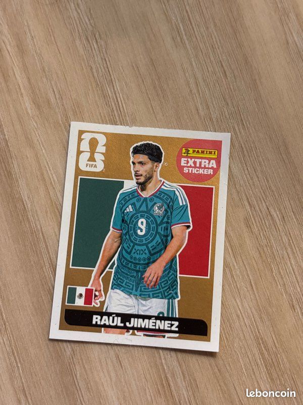 Carte Panini coupe du monde 2026 Raúl Jiménez bronze (image 3)