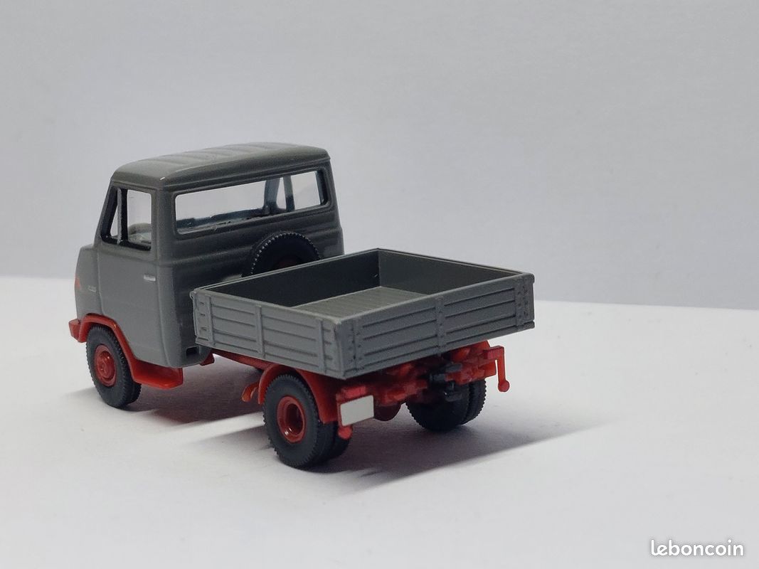 Brekina H0 1/87 - MAN 520 Camion Paulaner Bräu Hängerzug - Neuf