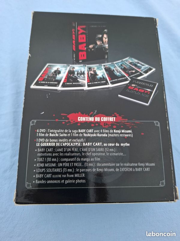 Coffret 7 dvds 'BABY CART' (image 2)