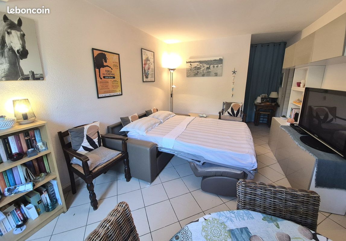 Appartement plein pied avec grande cour privative végétalisée au calme et au centre des Saintes (image 5)