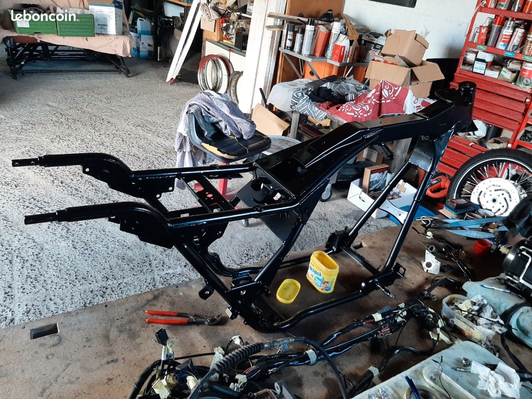 Cadre avec cg harley road king (image 1)